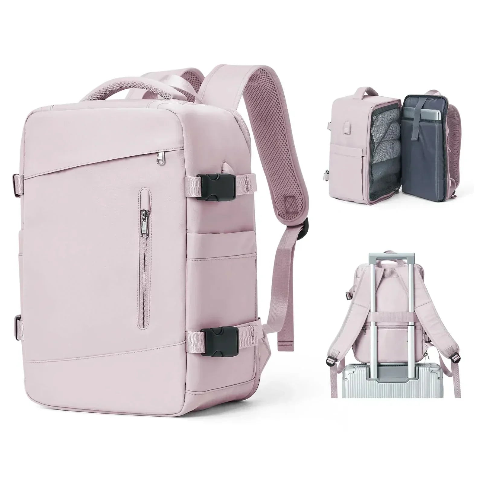 LunaVoyage Women's Versatile Travel Backpack - Sleek & Lightweight