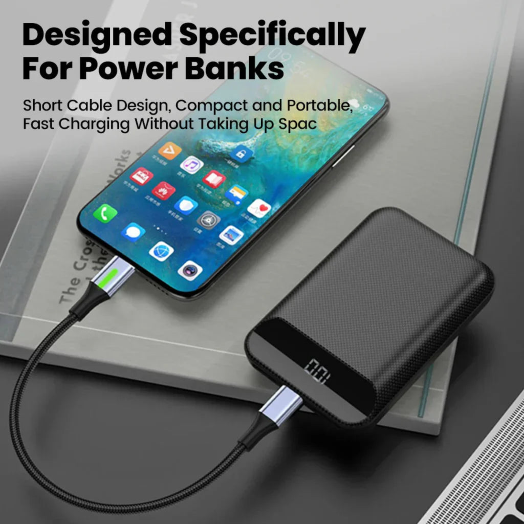 Ultra-Fast USB-C Cable for External Drives – 6A Charging