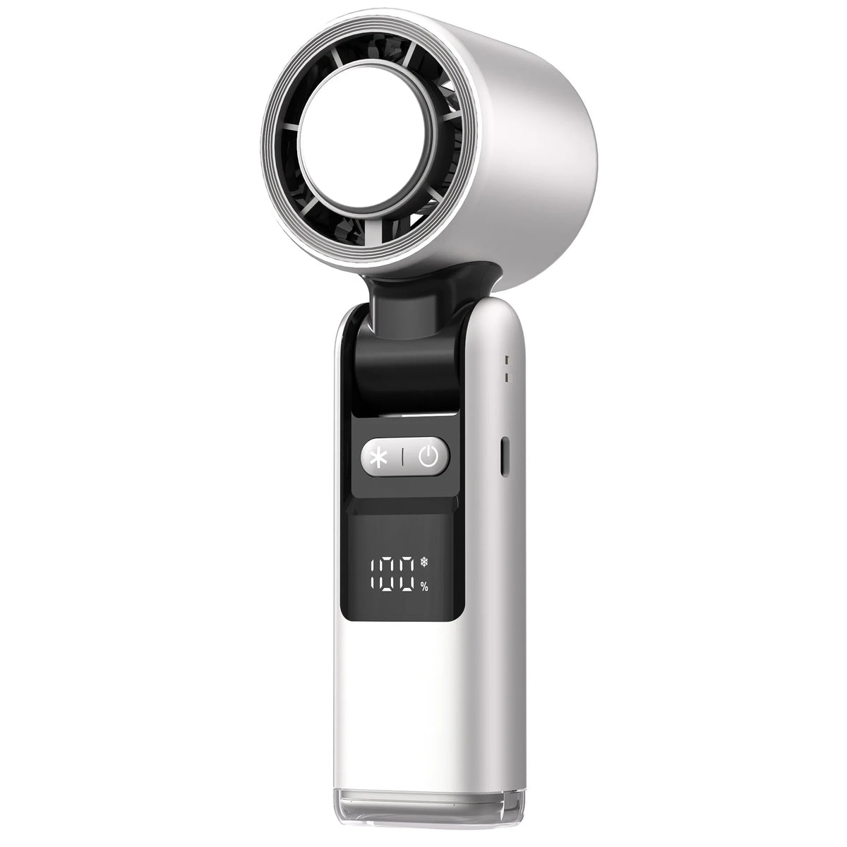 Compact Portable Fan with 100 Speed Settings and Digital Screen
