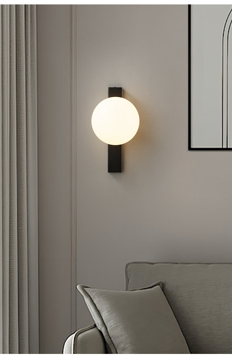 Copper Glow | Elegant LED Wall Light Fixture