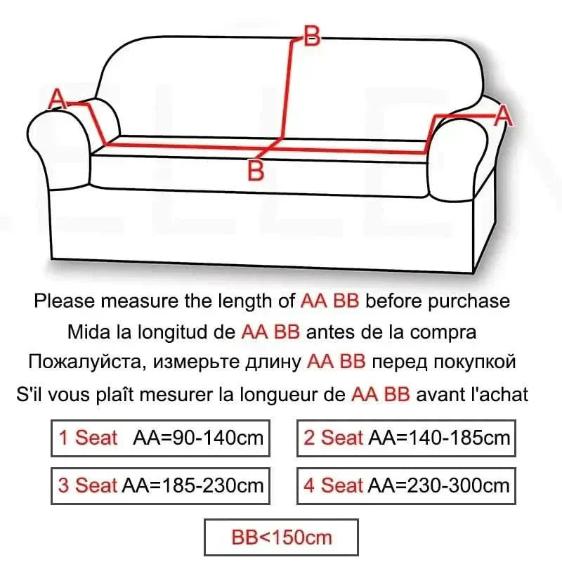 LuxuraShield Sofa Cover - Elegant Protection for Your Couch