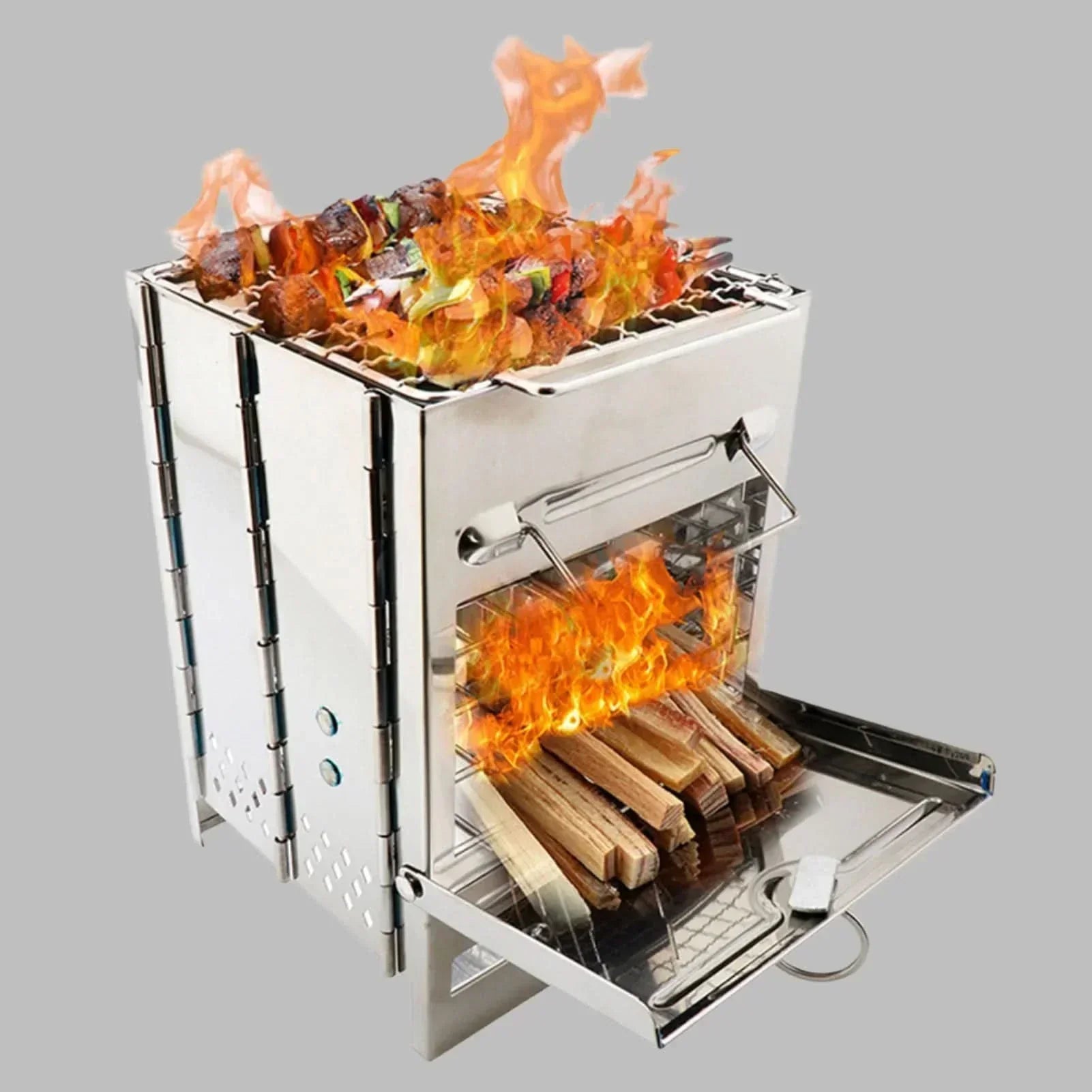 EcoFire Portable Stainless Steel Camping Stove