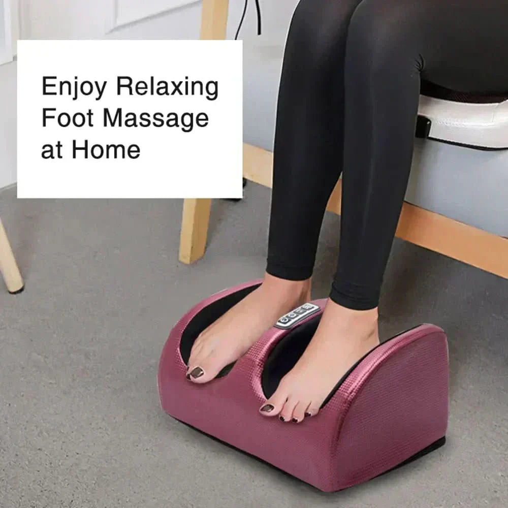 Relaxation Haven Foot Massager with Heat and 12 Massage Nodes