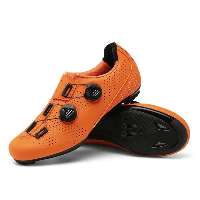 Cycling Shoes for MTB and Road | Dual-Dial Closure & Perforated Upper | Clipless Pedal Compatible | Durable Comfort