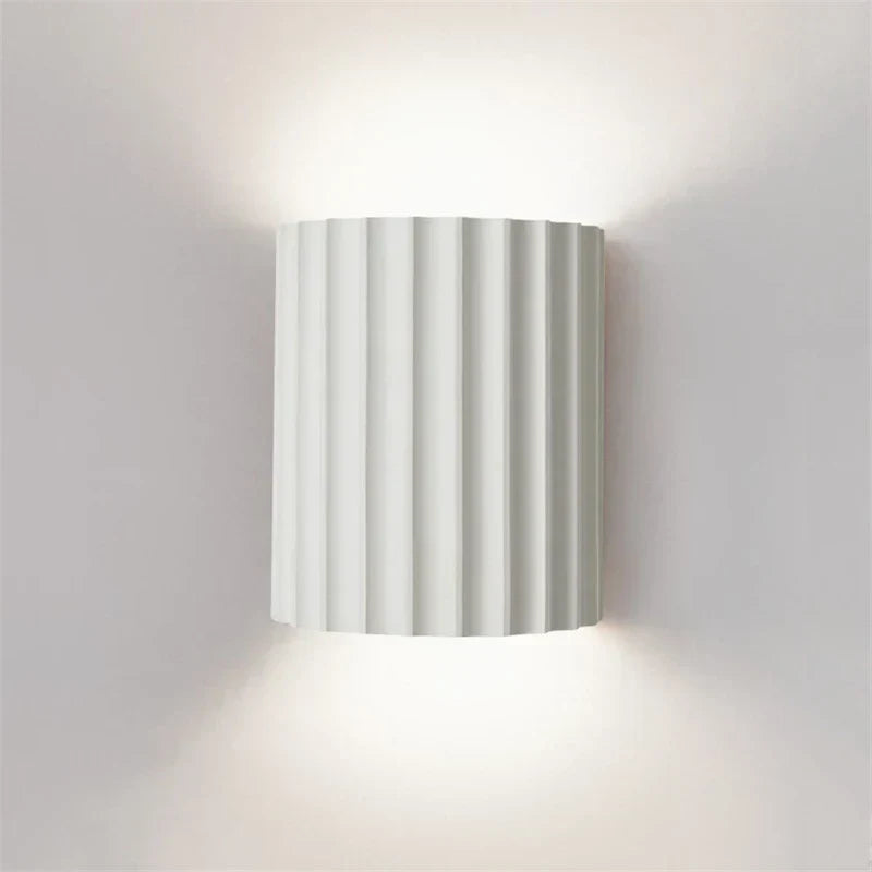 Sleek Resin Wall Light with Soft Illumination for Any Room