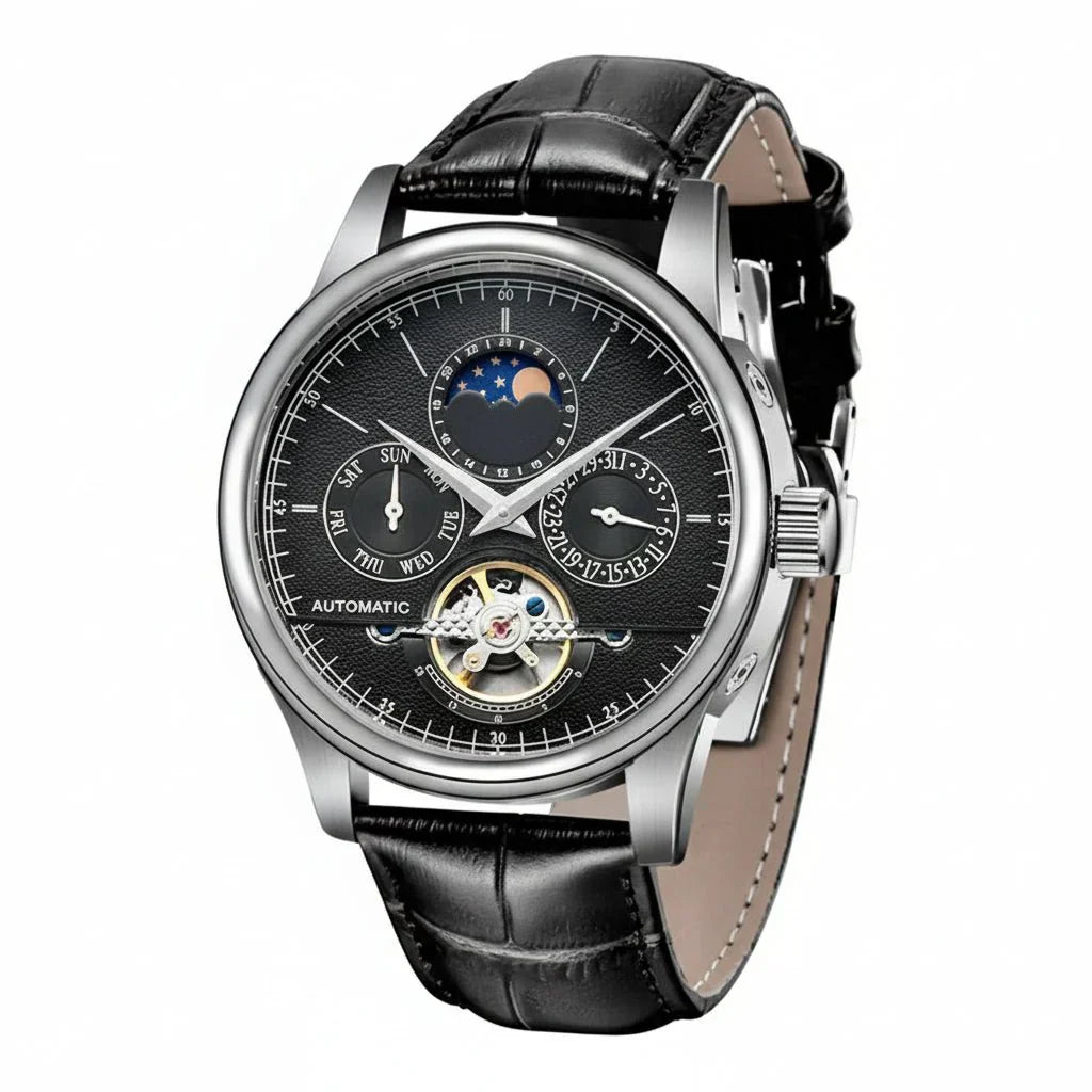 Classic Self-Winding Men's Timepiece with Reliable Mechanics
