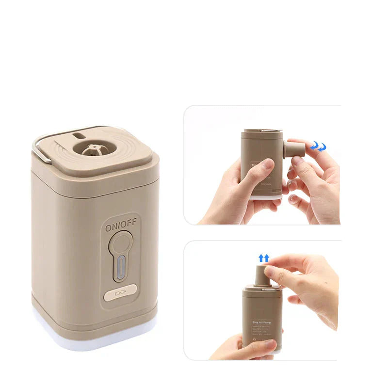 USB Rechargeable Electric Pump with Dual Functionality