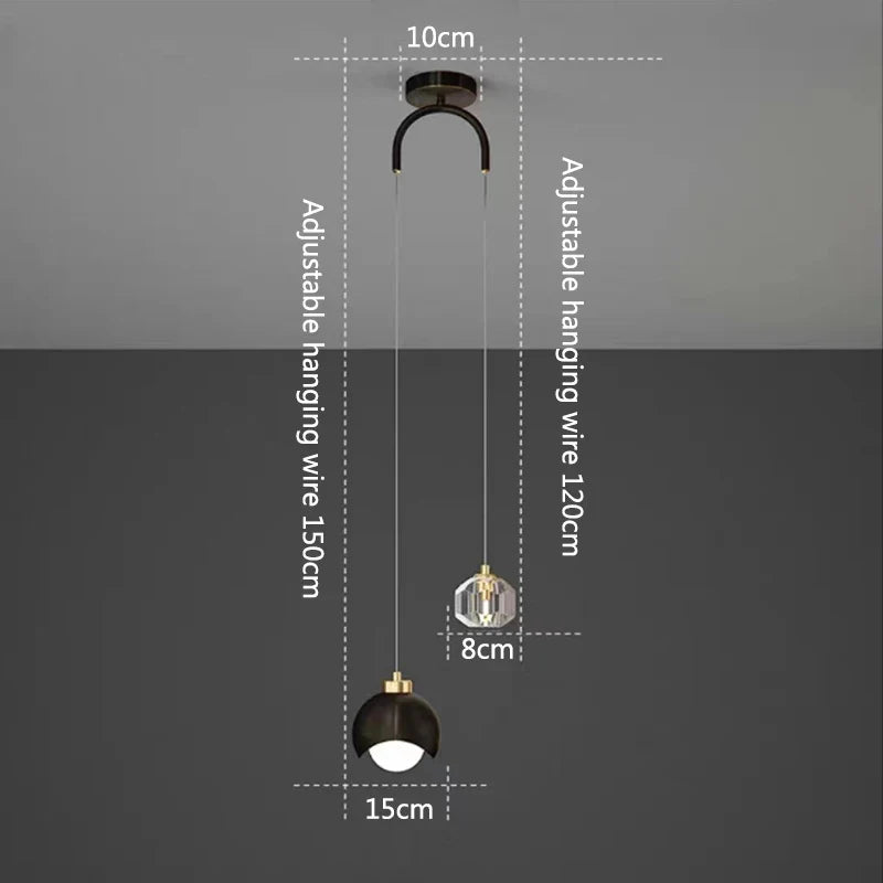 Elegant Crystal Pendant Light for Stylish Spaces