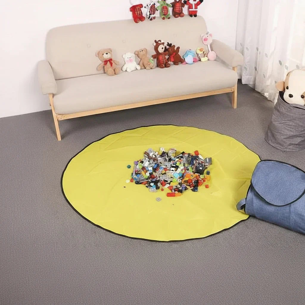 Versatile Storage Chest with Detachable Play Mat for Kids