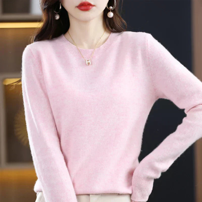 LuxeCashmere Women's Pure Merino Wool Sweater Collection