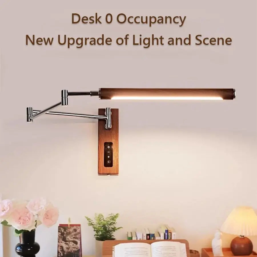 Elegant Adjustable Wall Lamp for Cozy Reading Spaces