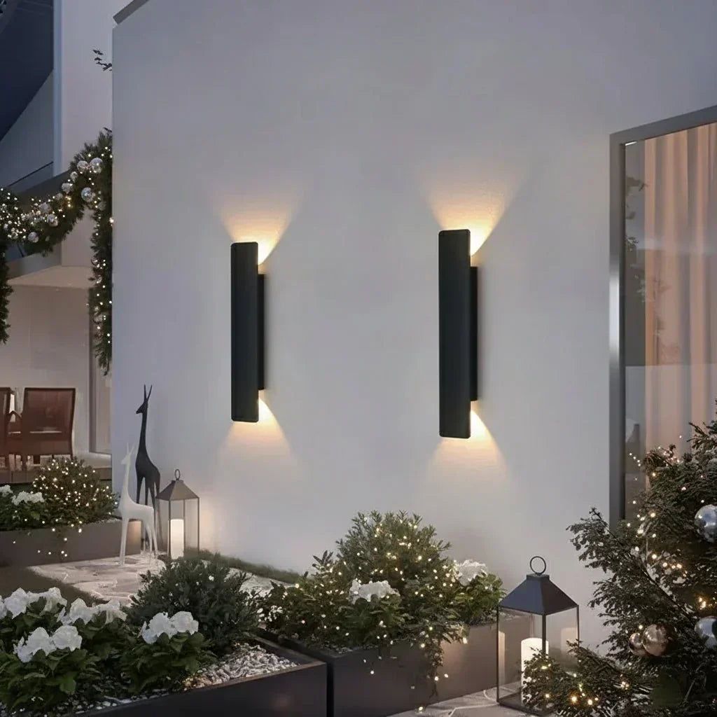 AquaGlow Versatile LED Wall Sconce for Home and Garden