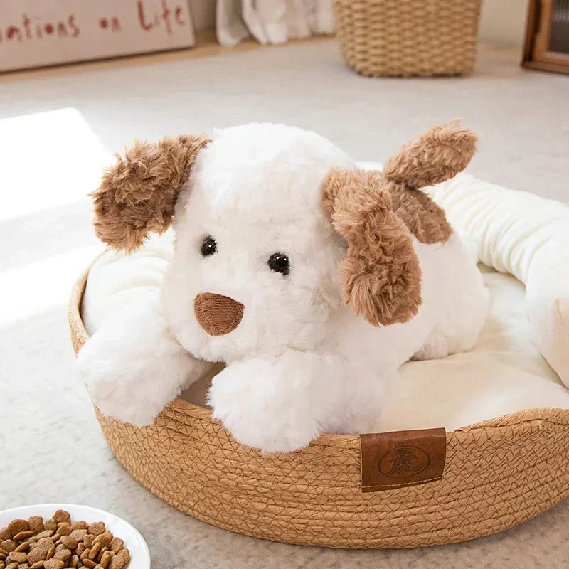 SnuggleBuddy Soft Plush Dog Pillow for Kids - Perfect for Comfort