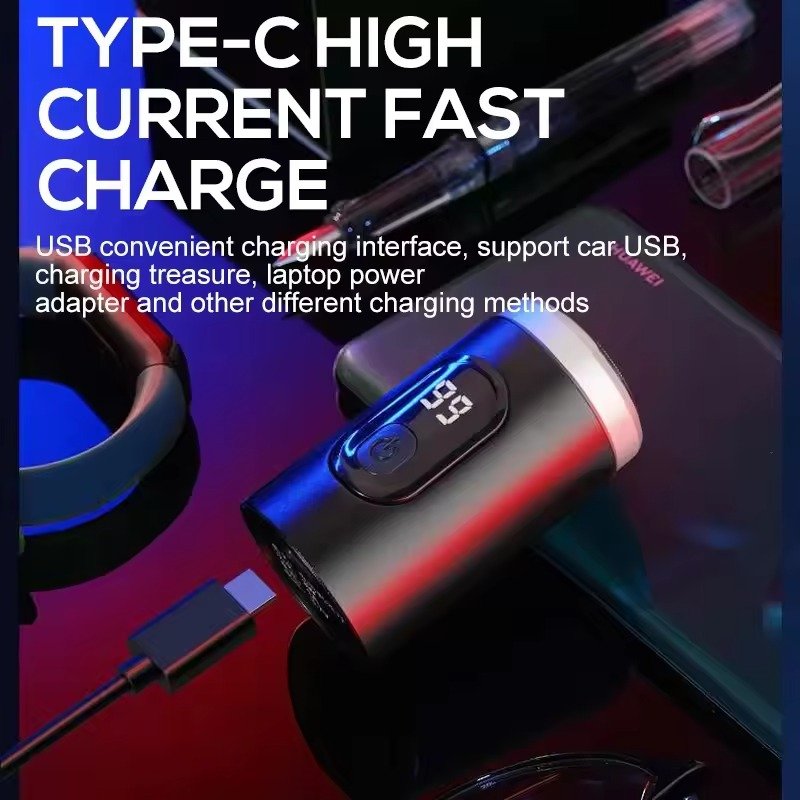 Compact Electric Razor for Travel