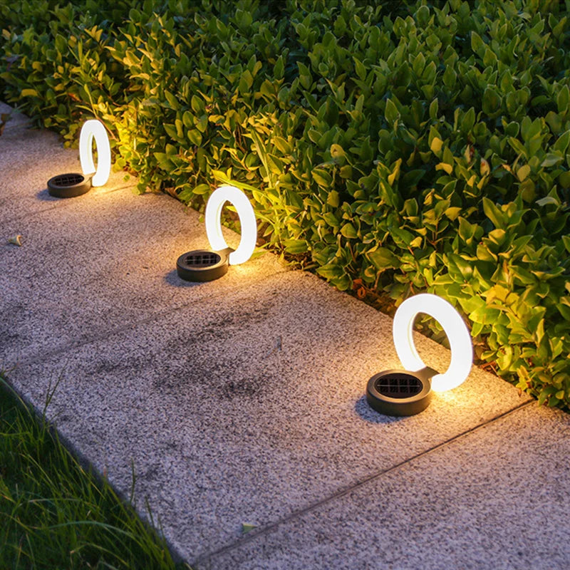 Adjustable 360° Lamp Head Solar Outdoor Light for Gardens