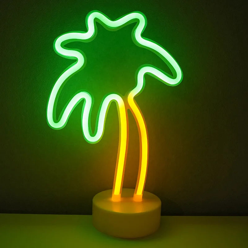 Charming LED Table Lamp with USB & Battery Options for Any Space