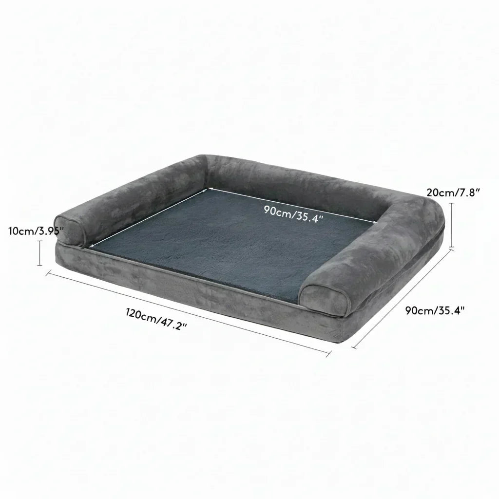SereneRest Premium Orthopedic Dog Couch Bed
