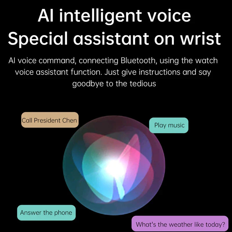 2025 Women’s Health-Focused Smartwatch with AI & Bluetooth