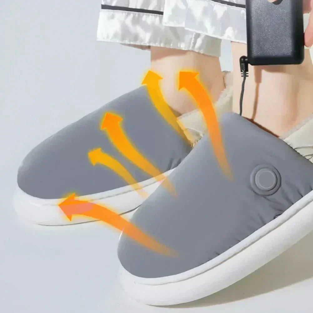 WarmWave Electric Comfort Slippers for Ultimate Relaxation