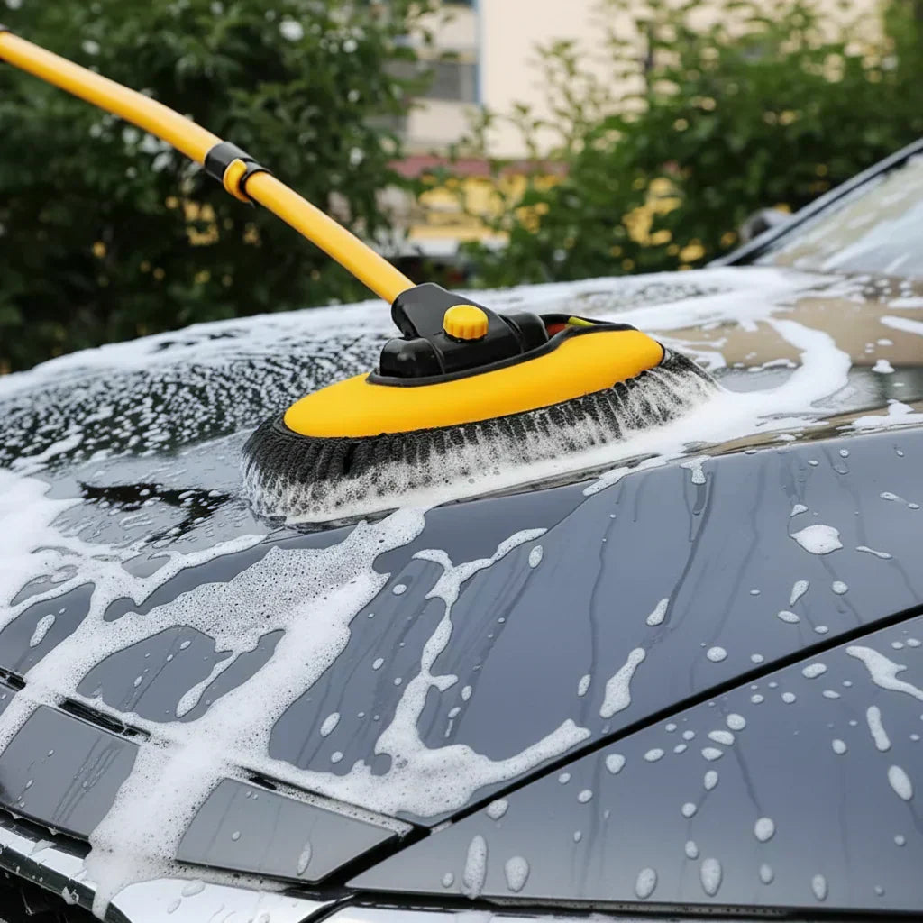 UltraReach Extendable Car Cleaning Mop with Pivoting Head