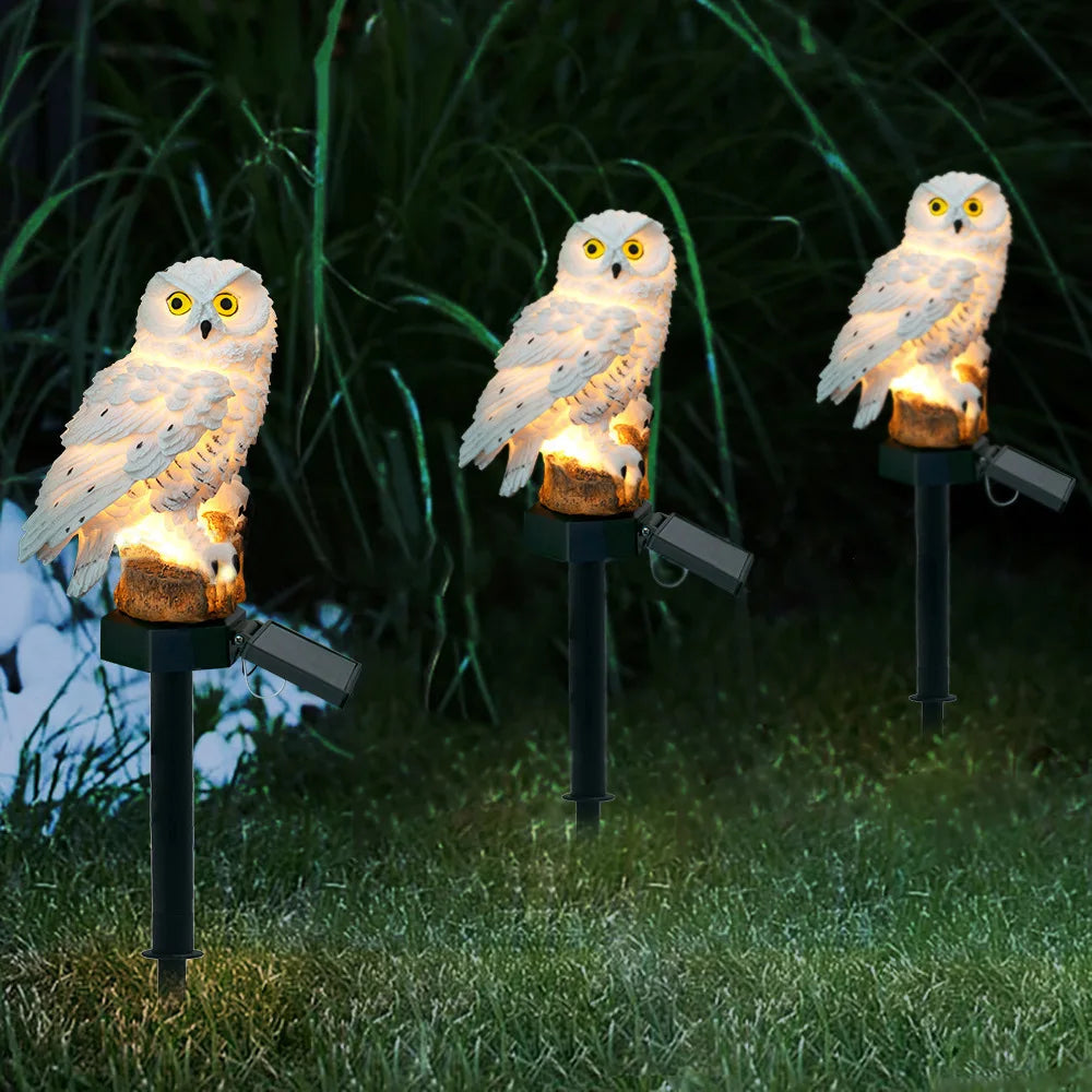Custom LED Owl Night Light - Personalized Photo Display