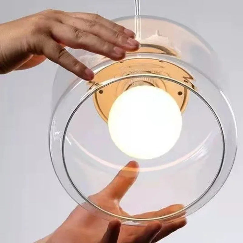 Custom Photo Illuminated Pendant Light for Home Decor