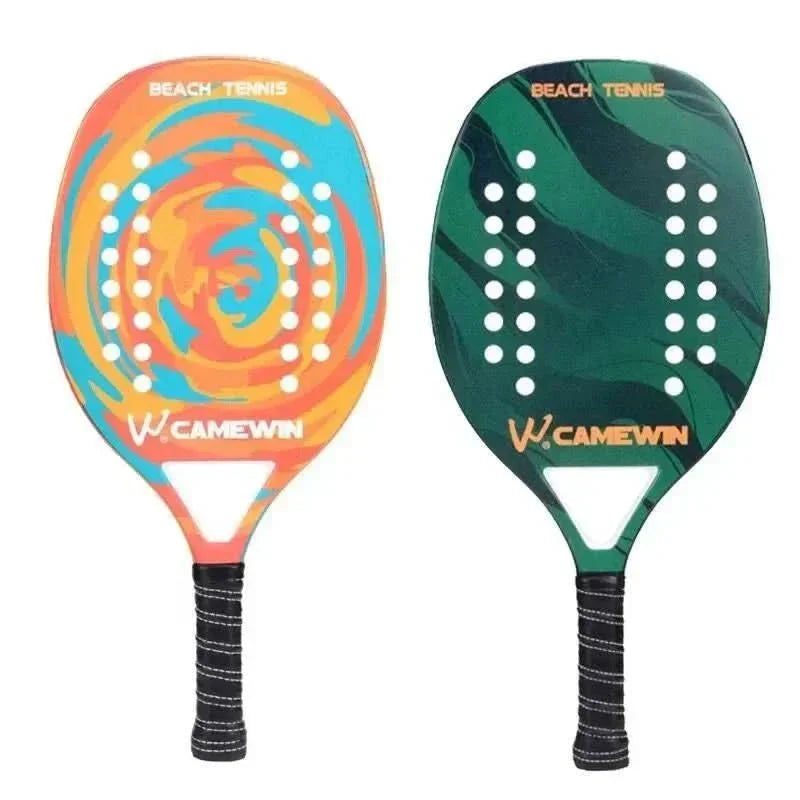 PrecisionWave Carbon Beach Racket for Unmatched Control