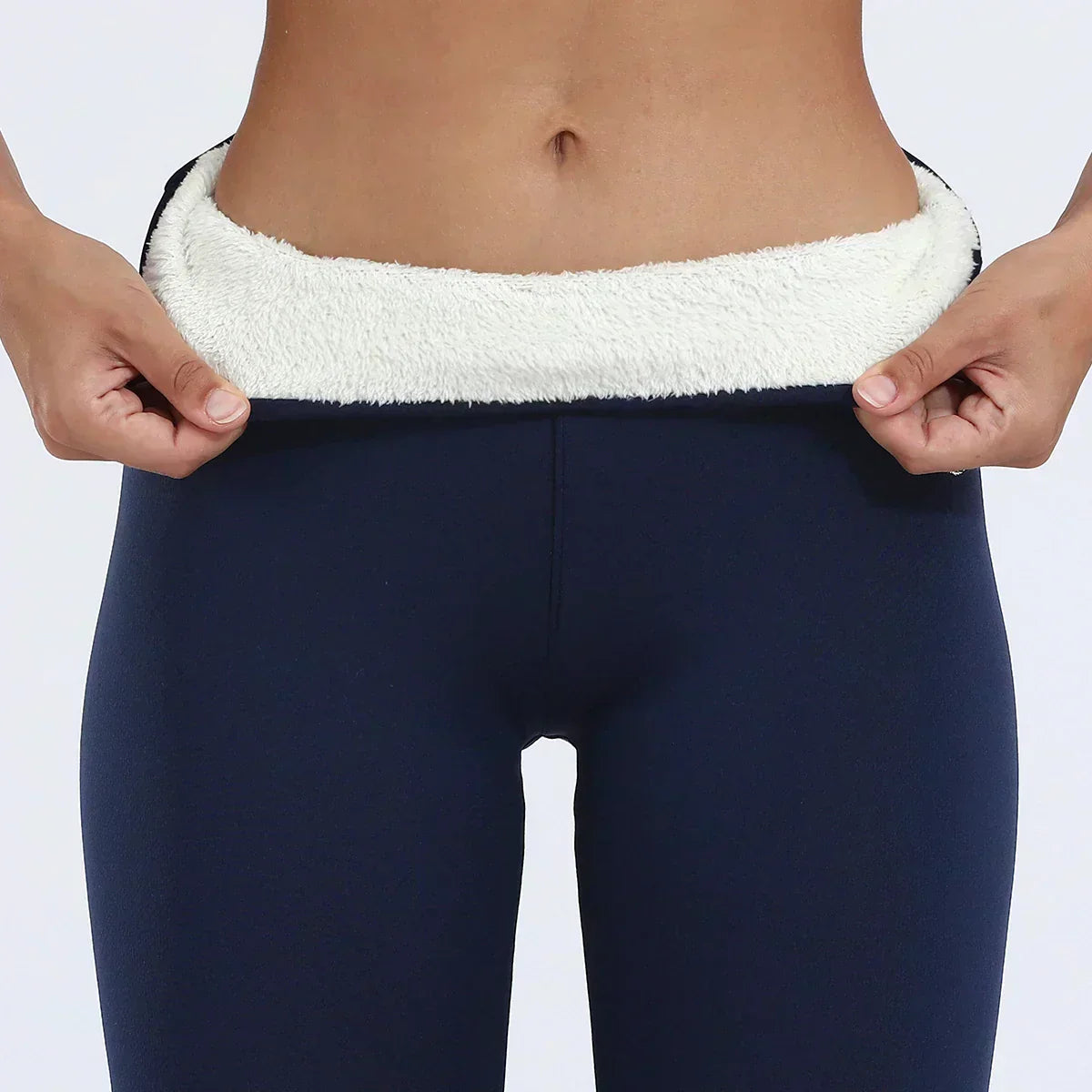 CozyShield Fleece-Lined Winter Leggings for Daily Use