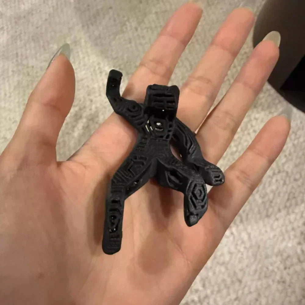 3D Space-Themed Keychain with Astronaut Charm