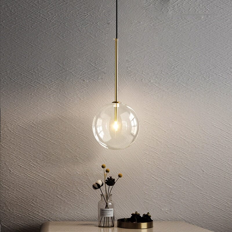 Nordic Glow Glass Pendant Light for Modern Living