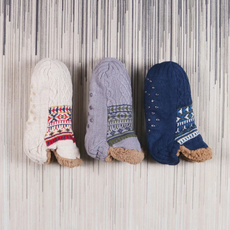 UltraSoft Thermal Lounge Socks for Ultimate Cozy Comfort