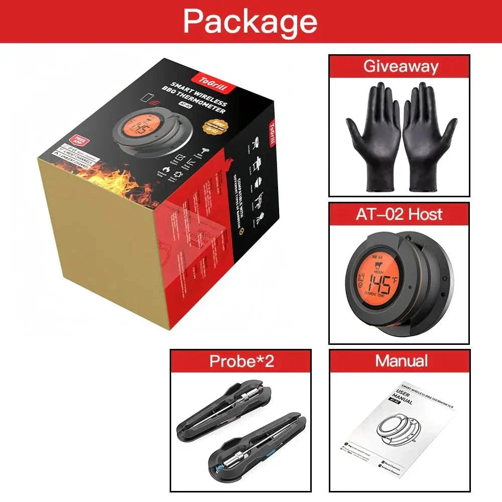 SmartGrill Connect Wireless Meat Thermometer for Perfect Cooking