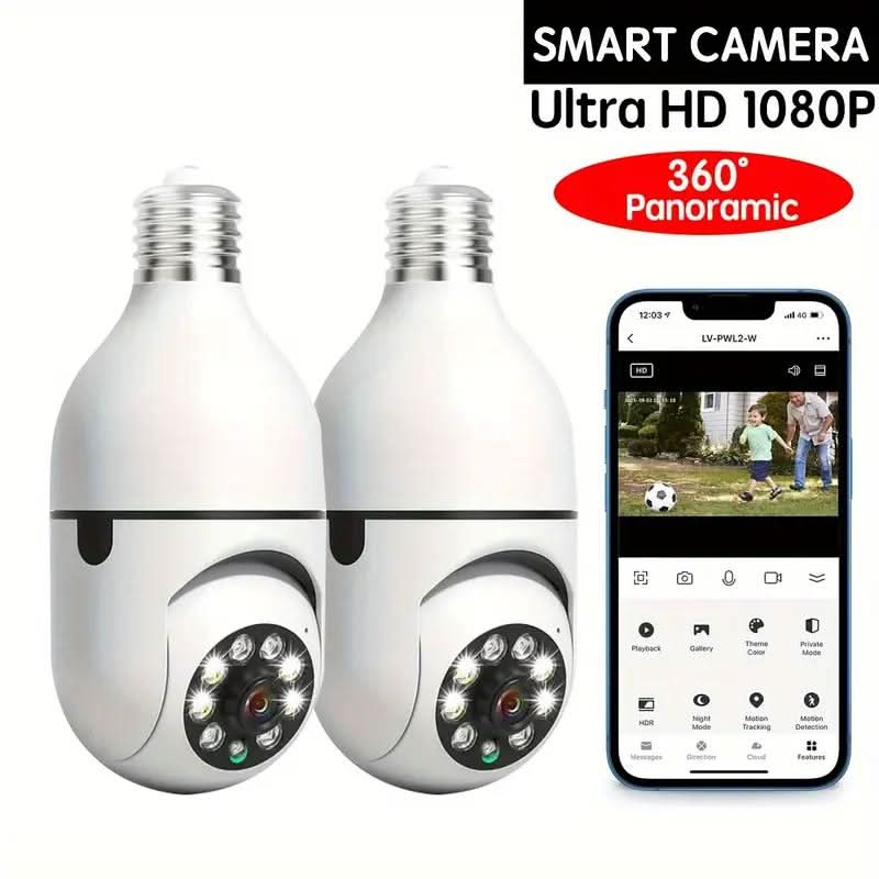 SecureView 360° Home Surveillance Camera with Night Vision