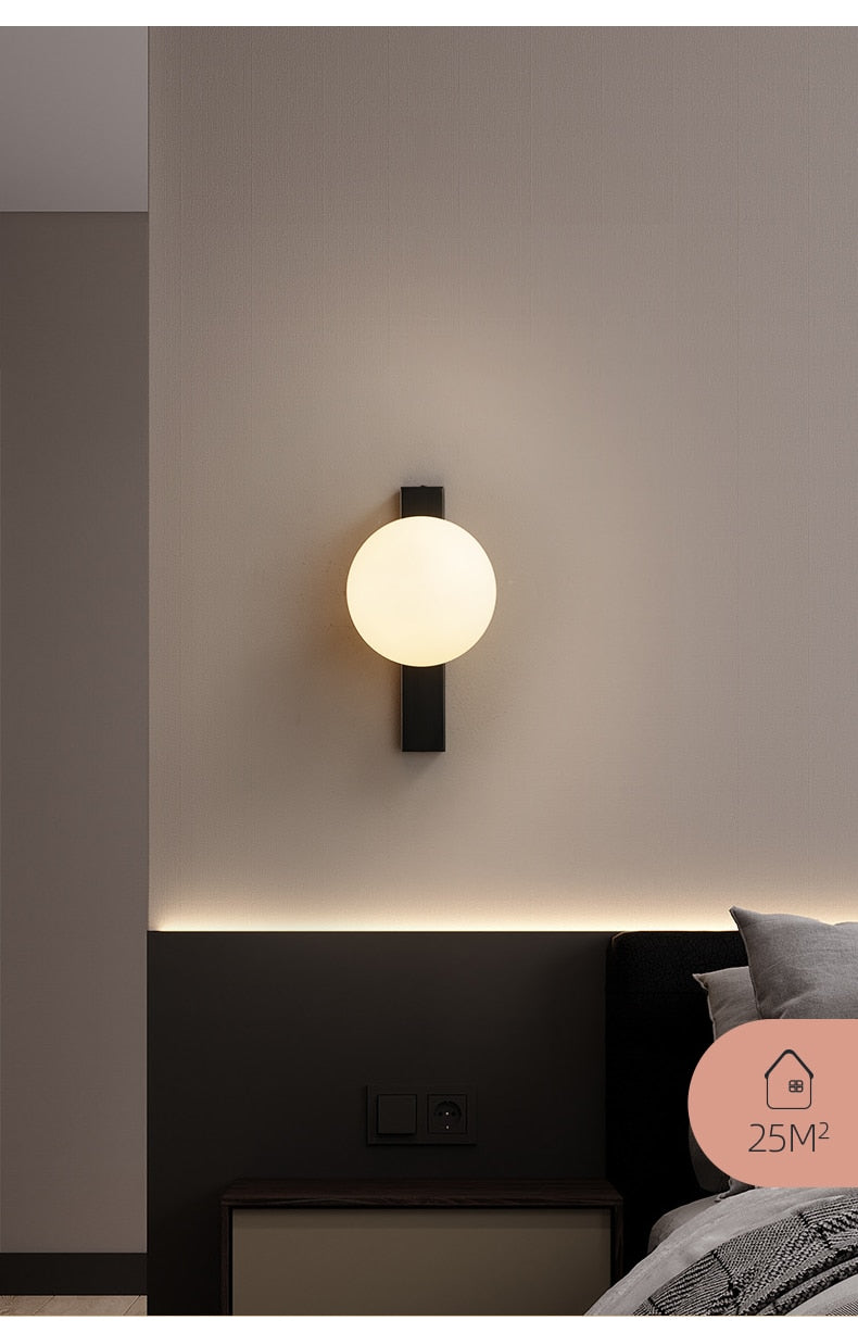 Copper Glow | Elegant LED Wall Light Fixture