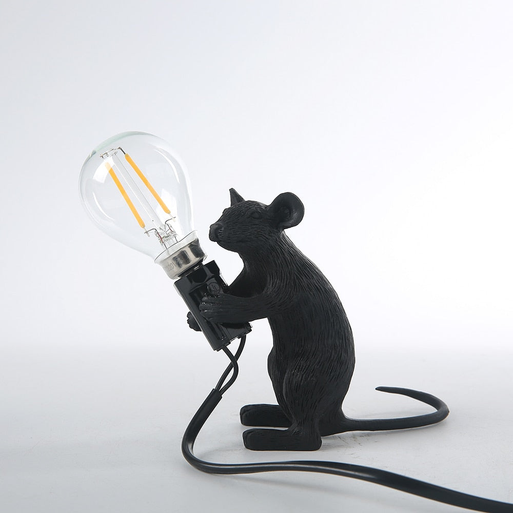 Whimsical Mouse-Inspired Table Lamp for Home Ambiance