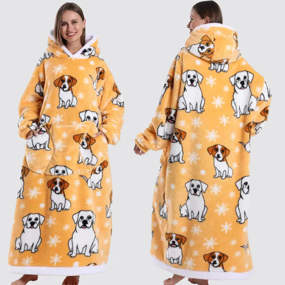 Luxurious Oversized Hoodie Blanket for Ultimate Comfort