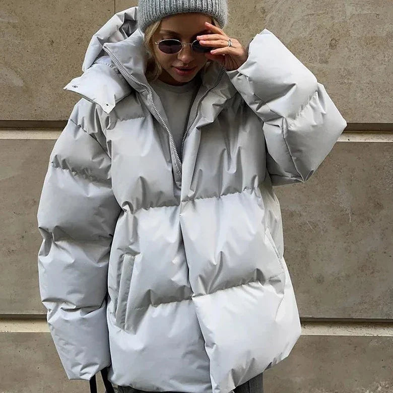 Women’s Puffer Jacket | Waterproof & Insulated Design | Oversized Fit | Comfortable Warmth