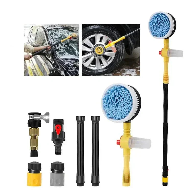 EcoWash 360 Complete Car Cleaning Kit with Rotating Brush