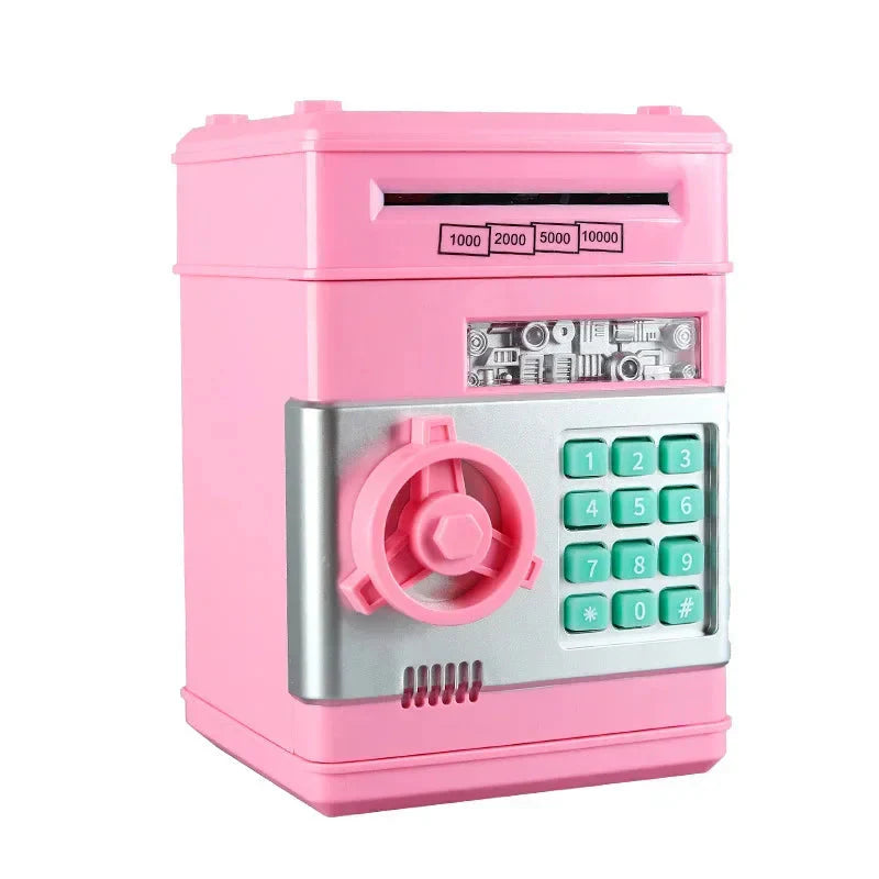 Smart Savings Vault with Password Protection for Kids