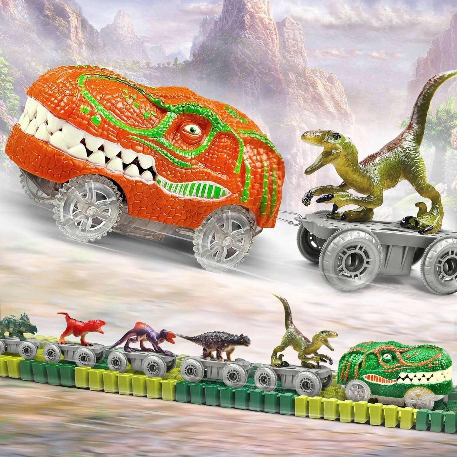 DinoQuest Railway: An Interactive Adventure for Young Explorers