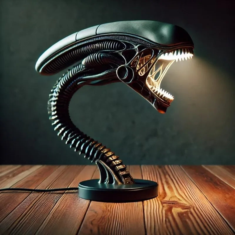 Galactic Guardian LED Desk Light - Sci-Fi Inspired Home Decor