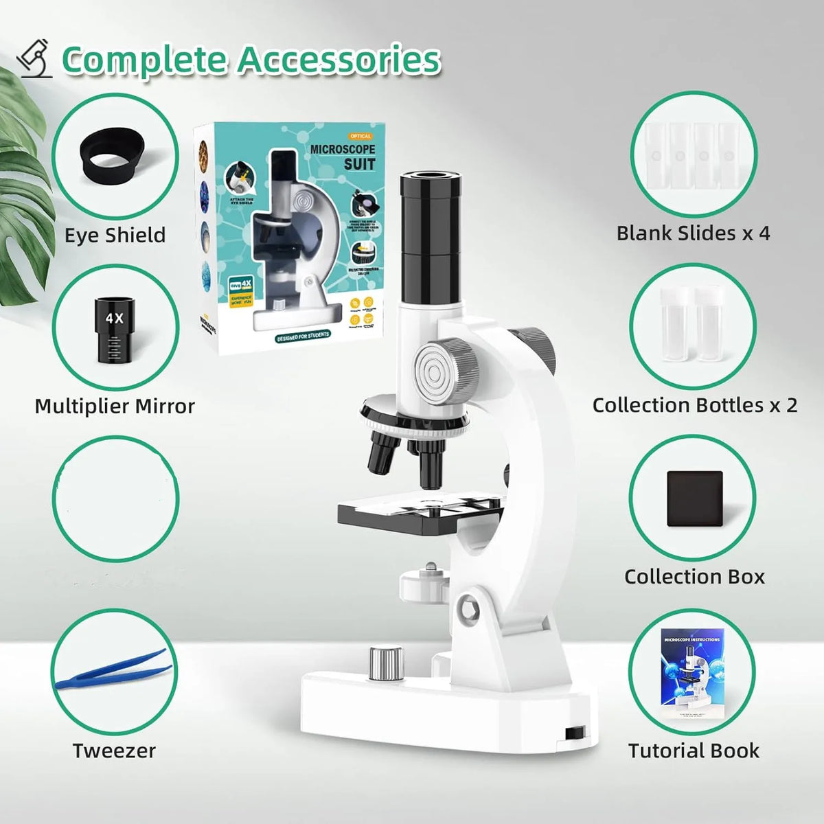 ExploreMore 4800X Digital Microscope for Kids