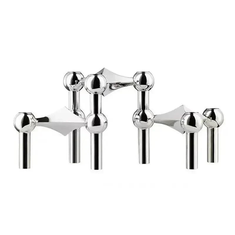 Sleek Geometric Candle Holder – A Modern Touch for Your Home