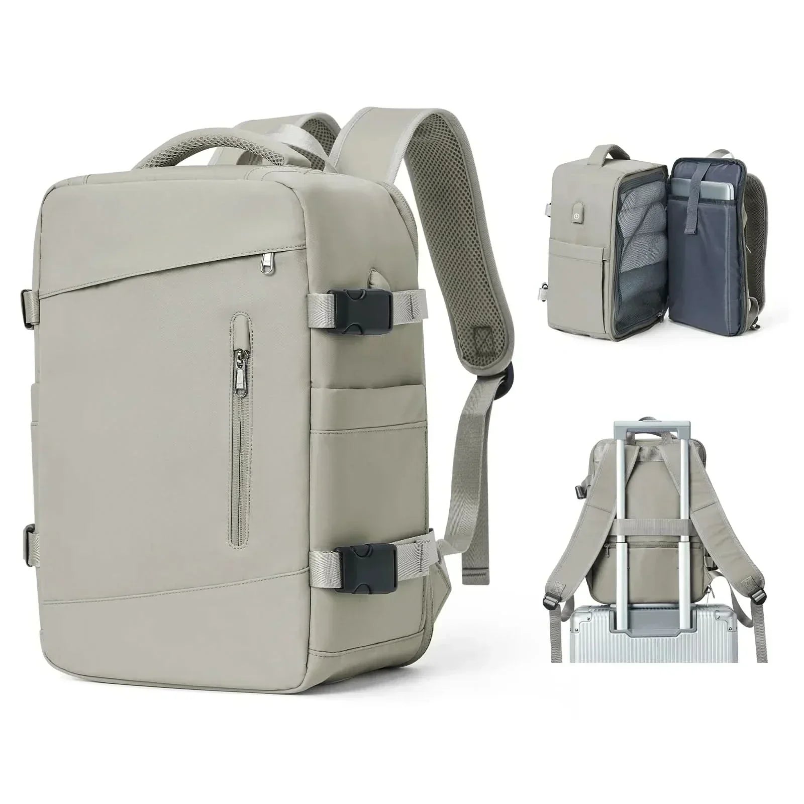LunaVoyage Women's Versatile Travel Backpack - Sleek & Lightweight