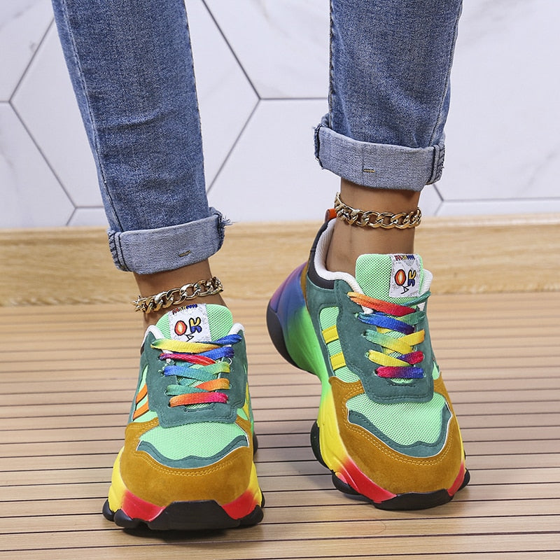 VibrantStep Comfort Sneakers for Everyday Support