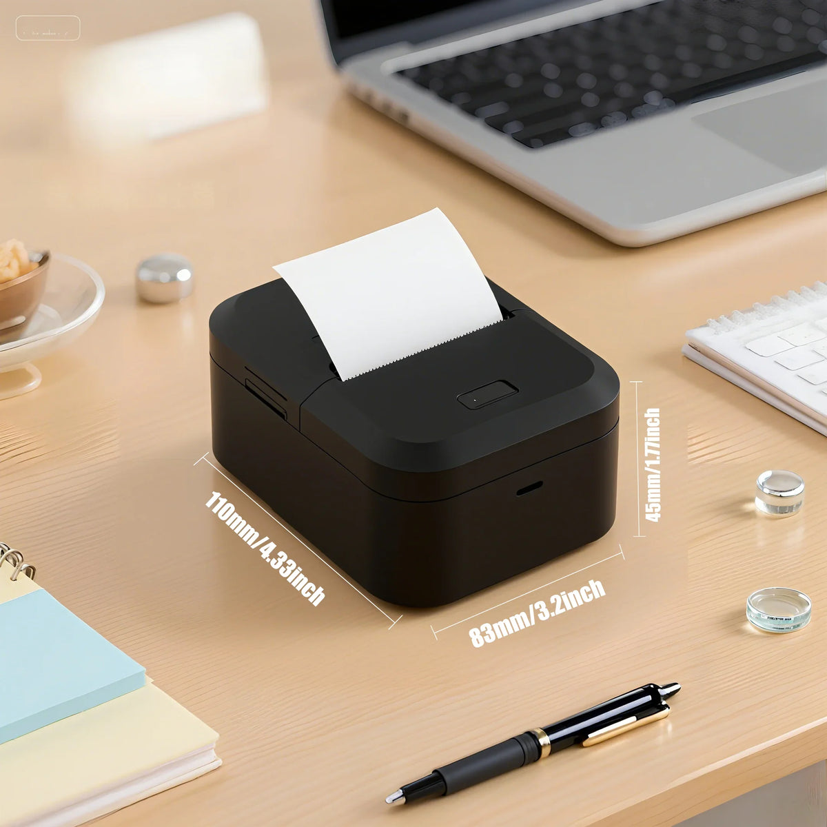 Compact Wireless Label Maker for DIY and Gifts
