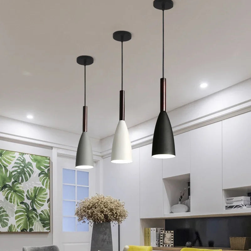 Vibrant Minimalist Pendant Light for Dining and Bedroom