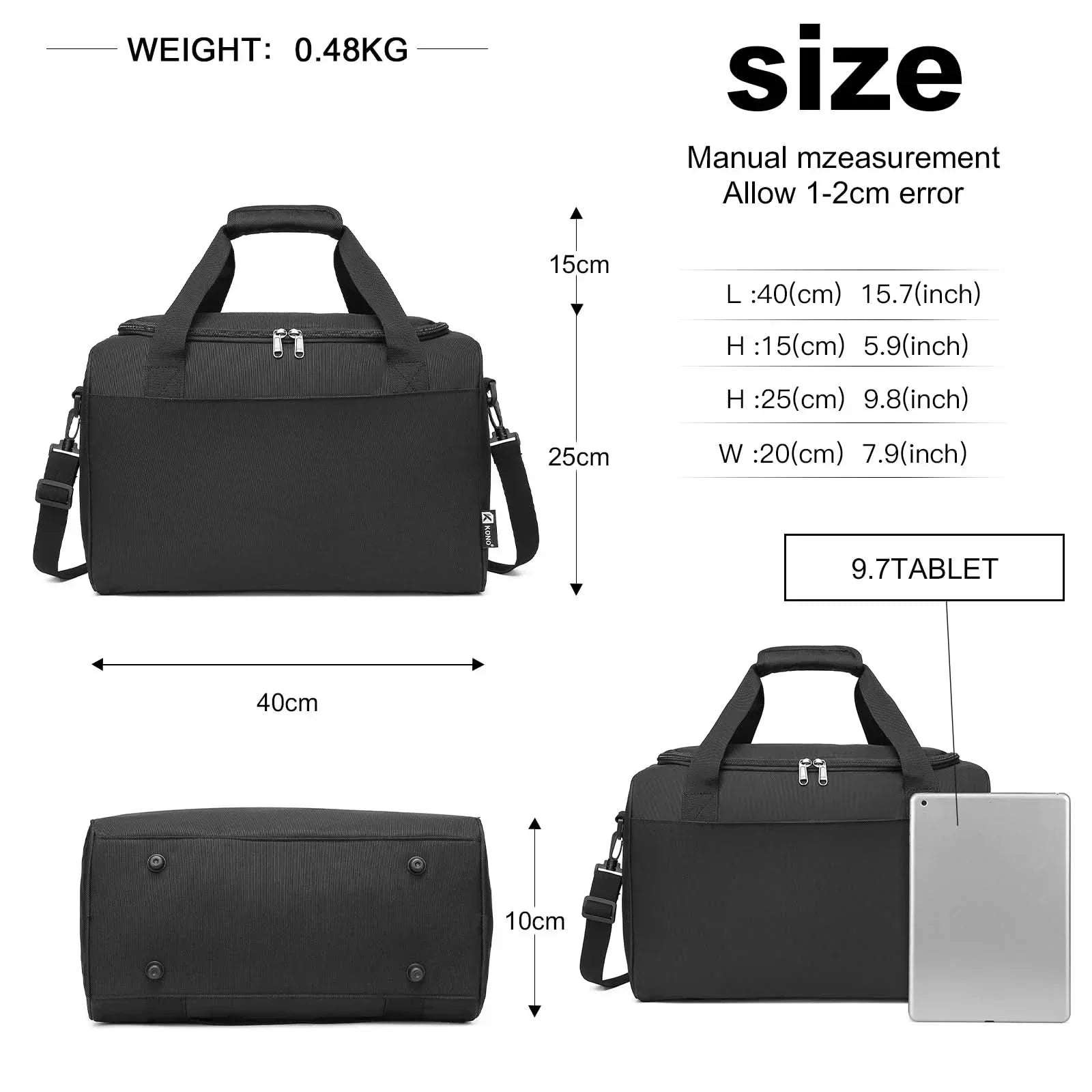 SkyEase Travel Bag: Approved Carry-On for Effortless Journeys