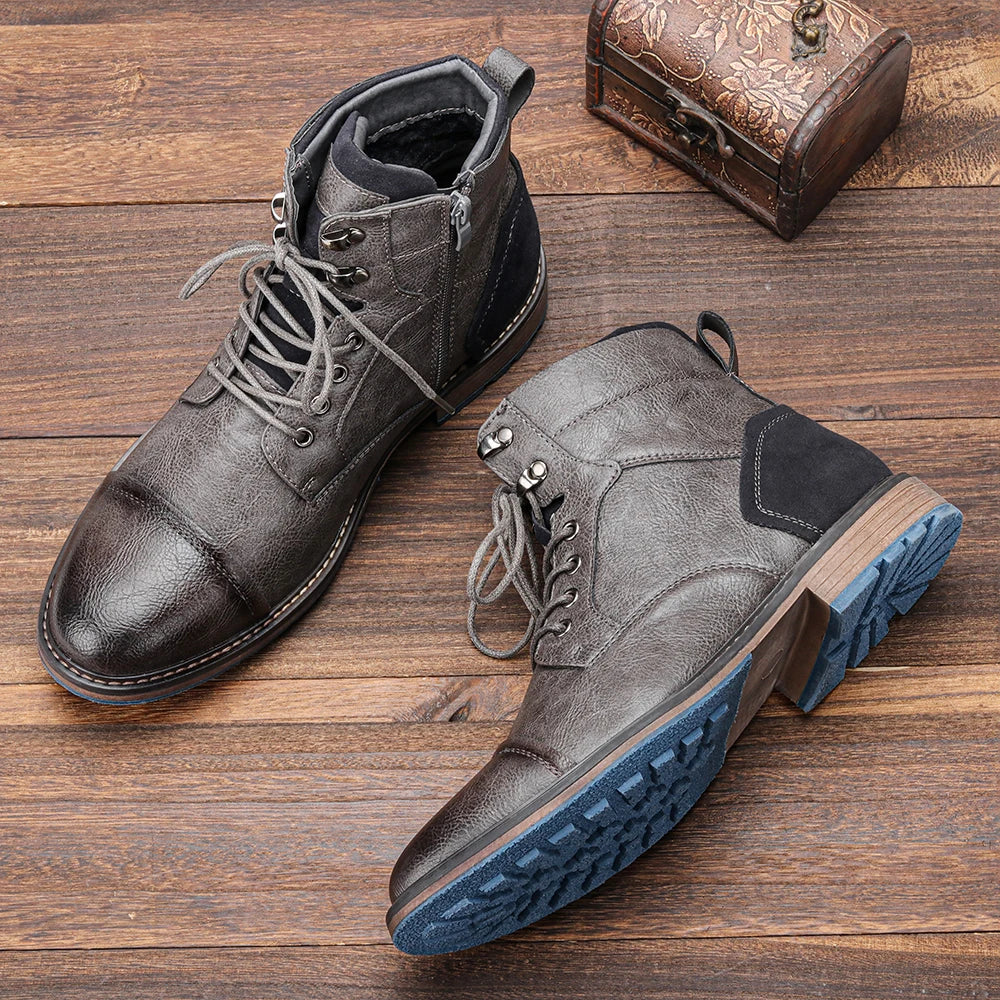 Urban Men’s Winter Boots: Sturdy, Warm, and Versatile