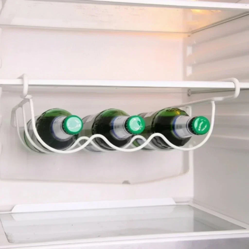 SpaceMax Rolling Bottle Organizer for Fridge & Pantry